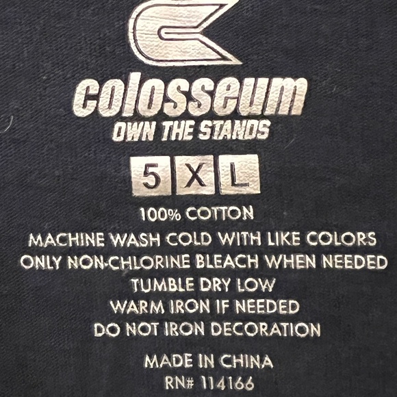 Colosseum University of Arizona Wildcats Mens NCAA T-Shirt size 5XL - Picture 5 of 6